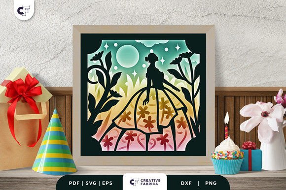 3D Shadow Box Quinceanera SVG Review