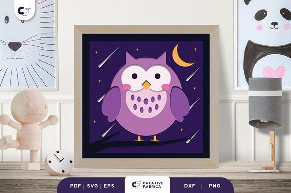 Alphabet Animal Letter O 3D Shadow Box Review