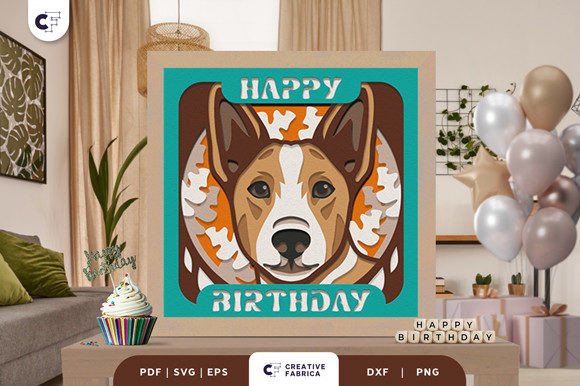 Birthday Basenji 3D Paper Cut: A Brand Review