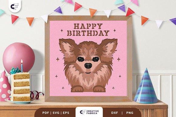 Birthday Chihuahua 3D Paper Cut: A Brand Review