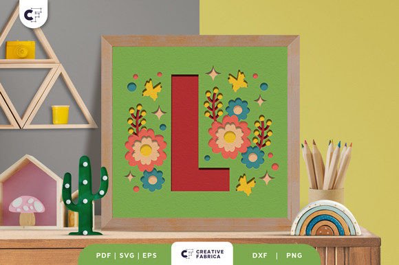 Floral Alphabet Letter L 3D Shadow Box: A Seller's Review