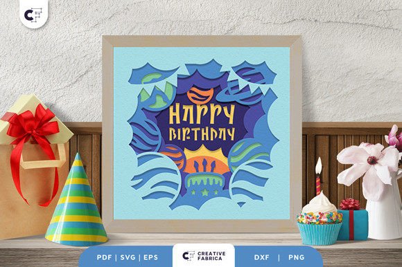 Solar System Birthday 3D Shadow Box: A 3D SVG Review